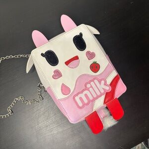 Tokidoki Strawberry Milk Purse